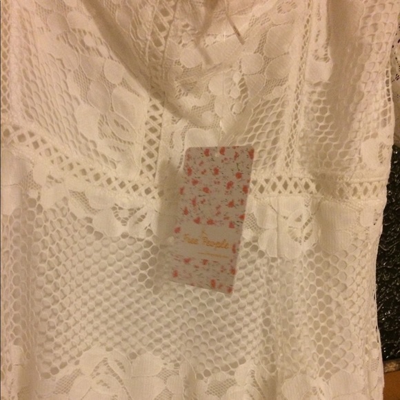 Free People Lace A-Line Dress - Picture 8 of 8